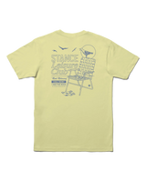 The Stance Mens Foldable Leisure T-Shirt in Butter