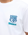 The Stance Mens Kool Kat T-Shirt in White