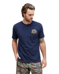 The Stance Mens Cut It Out T-Shirt in Navy