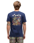 The Stance Mens Cut It Out T-Shirt in Navy