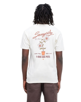 The Stance Mens Dig It T-Shirt in Vintage White