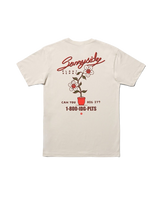 The Stance Mens Dig It T-Shirt in Vintage White