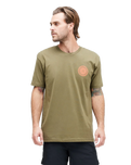 The Stance Mens Gyrate T-Shirt in Military Green