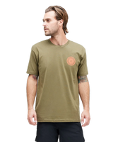 The Stance Mens Gyrate T-Shirt in Military Green