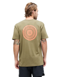 The Stance Mens Gyrate T-Shirt in Military Green