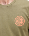 The Stance Mens Gyrate T-Shirt in Military Green