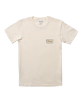 The Stance Mens Script Seal T-Shirt in Canvas