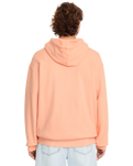 The Volcom Mens Single Stone Pullover Hoodie in Pale Peach