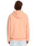 The Volcom Mens Single Stone Pullover Hoodie in Pale Peach