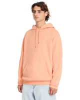 The Volcom Mens Single Stone Pullover Hoodie in Pale Peach