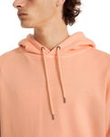 The Volcom Mens Single Stone Pullover Hoodie in Pale Peach