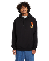 The Volcom Mens Gonyvaders Pullover Hoodie in Black