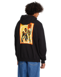 The Volcom Mens Gonyvaders Pullover Hoodie in Black