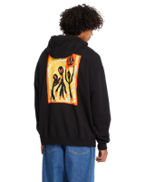 The Volcom Mens Gonyvaders Pullover Hoodie in Black
