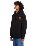 The Volcom Mens Gonyvaders Pullover Hoodie in Black