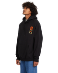 The Volcom Mens Gonyvaders Pullover Hoodie in Black