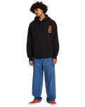The Volcom Mens Gonyvaders Pullover Hoodie in Black