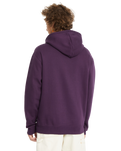 The Volcom Mens Single Stone Pullover Hoodie in Grape Royale