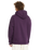 The Volcom Mens Single Stone Pullover Hoodie in Grape Royale