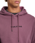 The Volcom Mens Stone Hoodie in Orchid