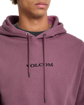 The Volcom Mens Stone Hoodie in Orchid