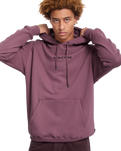 The Volcom Mens Stone Hoodie in Orchid