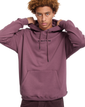 The Volcom Mens Stone Hoodie in Orchid