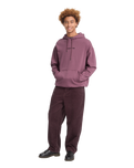 The Volcom Mens Stone Hoodie in Orchid