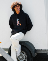 Mickey Mason 2 Hoodie in Black