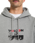 Seth Conboy Hoodie in Heather Grey