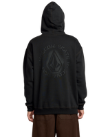 The Volcom Mens Skidder Hoodie in Black