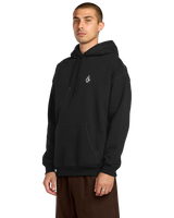 The Volcom Mens Skidder Hoodie in Black
