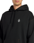 The Volcom Mens Skidder Hoodie in Black