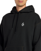 The Volcom Mens Skidder Hoodie in Black