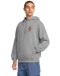 Workwear Hoodie in Heather Grey