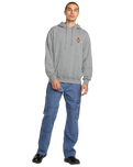 Workwear Hoodie in Heather Grey