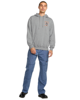 Workwear Hoodie in Heather Grey