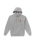 Workwear Hoodie in Heather Grey