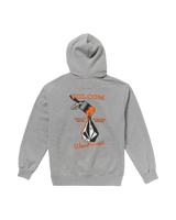 Workwear Hoodie in Heather Grey