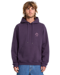 The Volcom Mens Watanite Hoodie in Dark Purple