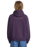The Volcom Mens Watanite Hoodie in Dark Purple