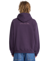 The Volcom Mens Watanite Hoodie in Dark Purple