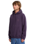 The Volcom Mens Watanite Hoodie in Dark Purple