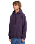 The Volcom Mens Watanite Hoodie in Dark Purple