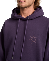 The Volcom Mens Watanite Hoodie in Dark Purple