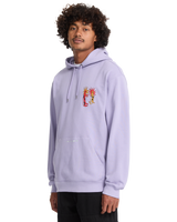 The Volcom Mens Longo Cats Hoodie in Purple Ash