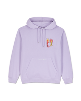 The Volcom Mens Longo Cats Hoodie in Purple Ash