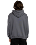 Single Stone Hoodie in Asphalt Black