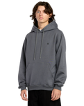 Single Stone Hoodie in Asphalt Black