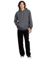 Single Stone Hoodie in Asphalt Black